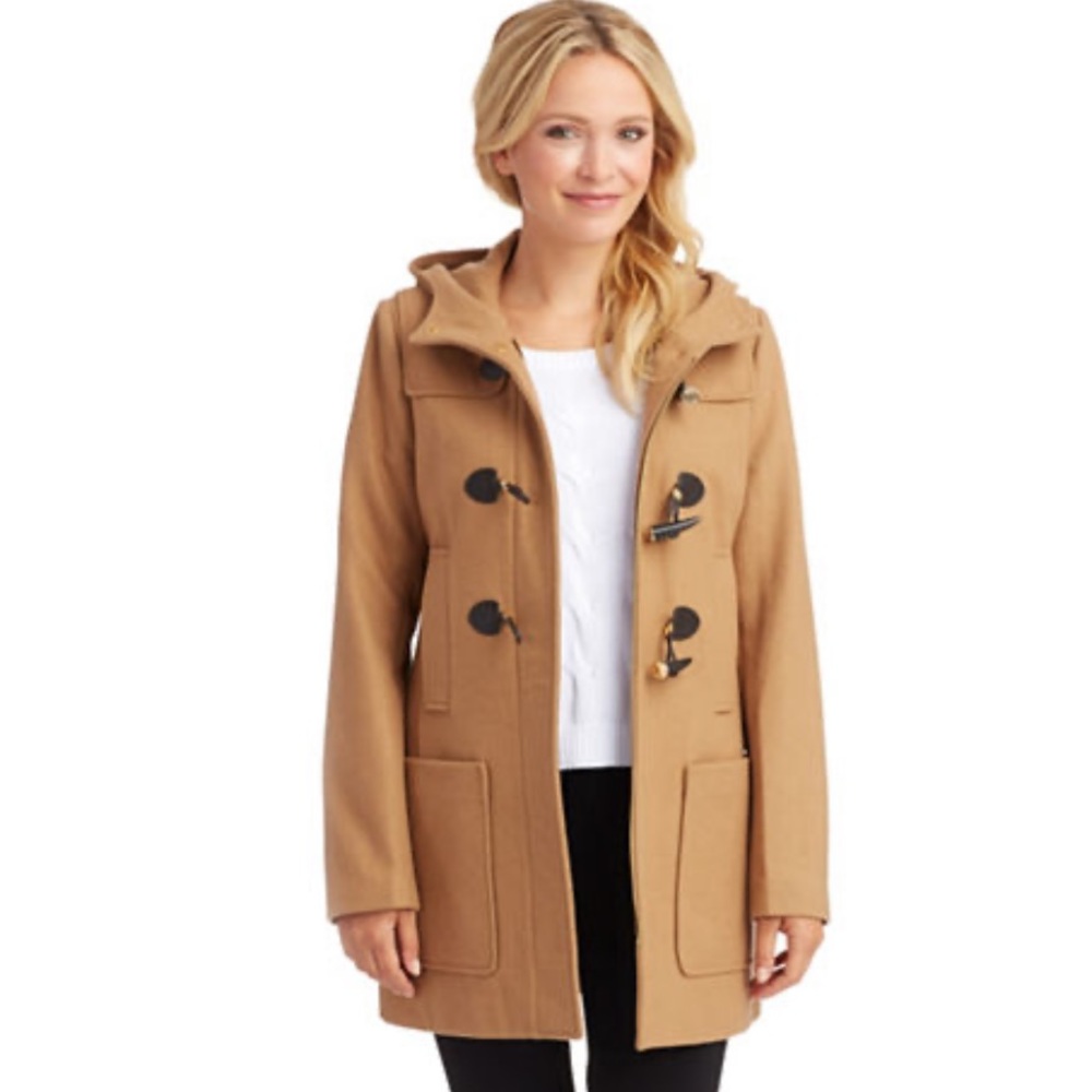 Michael Kors Hooded Toggle Coat